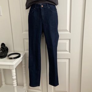 Jones dark wash denim jeans